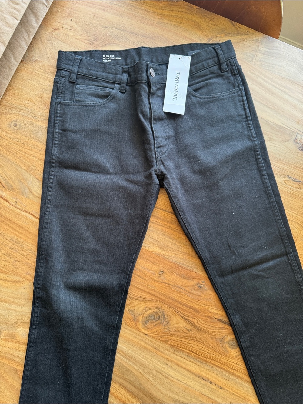 Celine Men’s Slim Jeans in Black